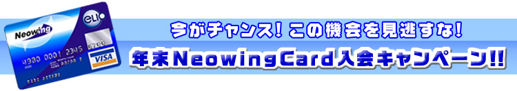 ǯNeowingCard񥭥ڡ